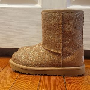 Leopord Glittered Classic Uggs